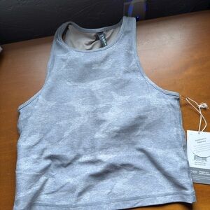Gray Camouflage Vuori Tank Top